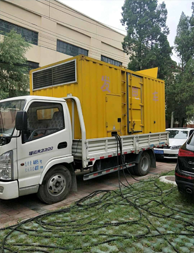 清远发电车出租-柴油发电机组排烟系统设计要求及其考虑因素